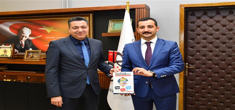 Ülkü Ocakları Eğitim ve Kültür Vakfı Osmaniye İl Başkanından Rektörümüze Ziyaret